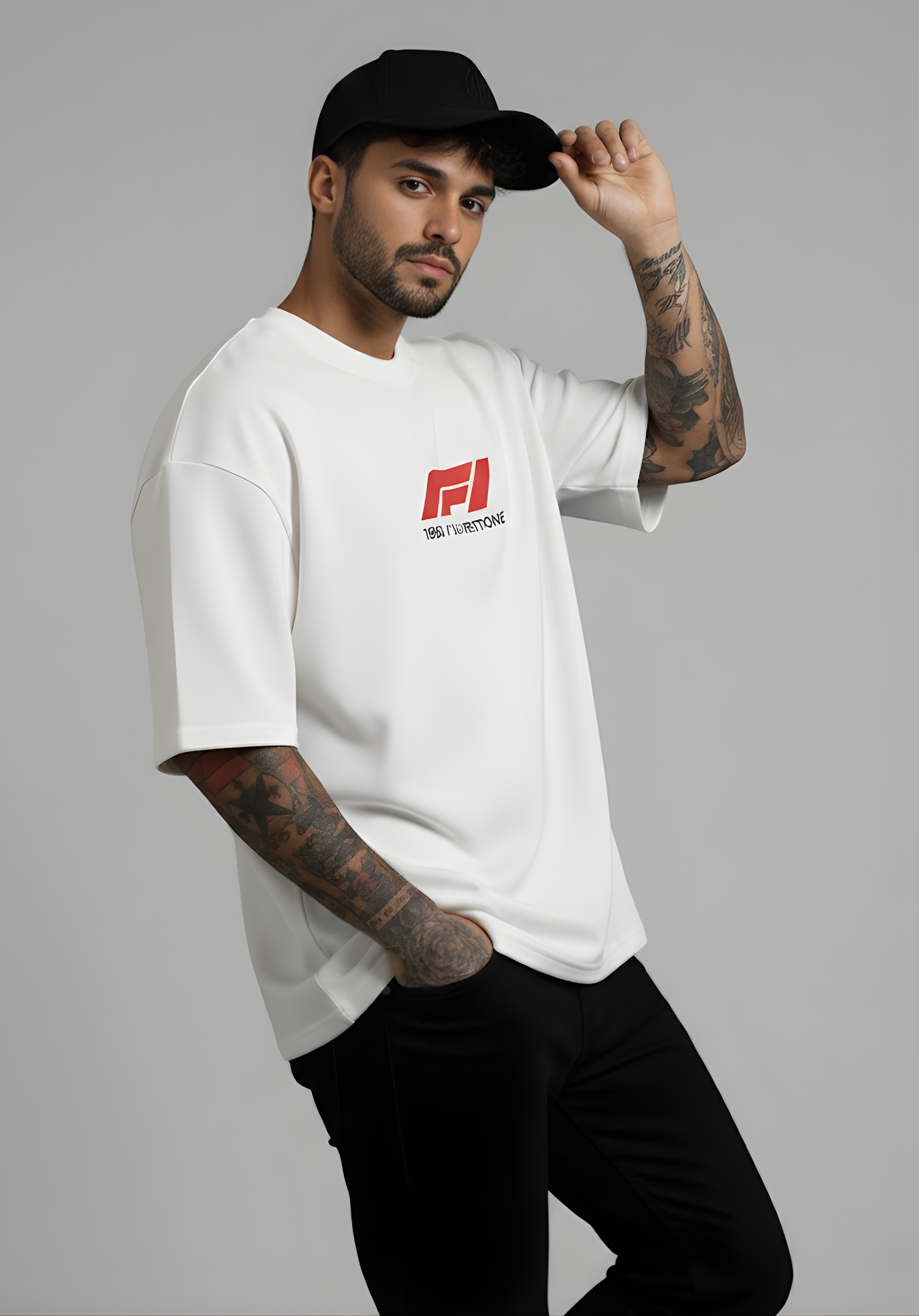 F1 Car Relaxed Fit T-Shirt- Premium Cotton